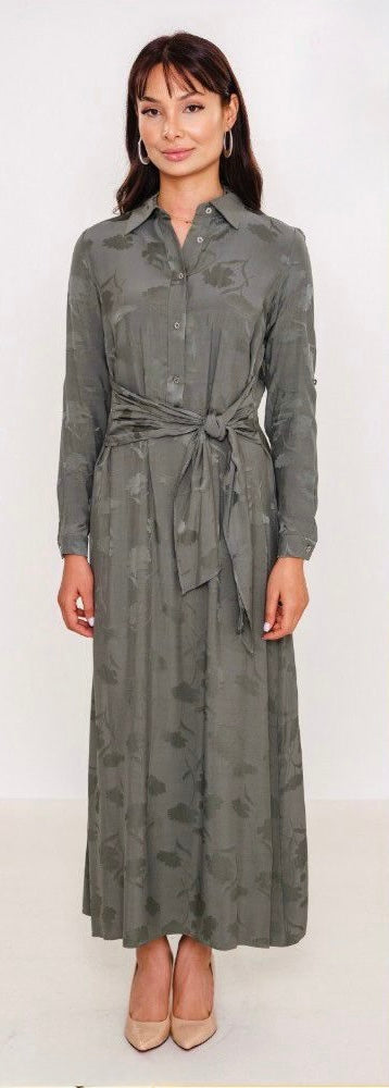 MRG-BOW BELTED DRESS