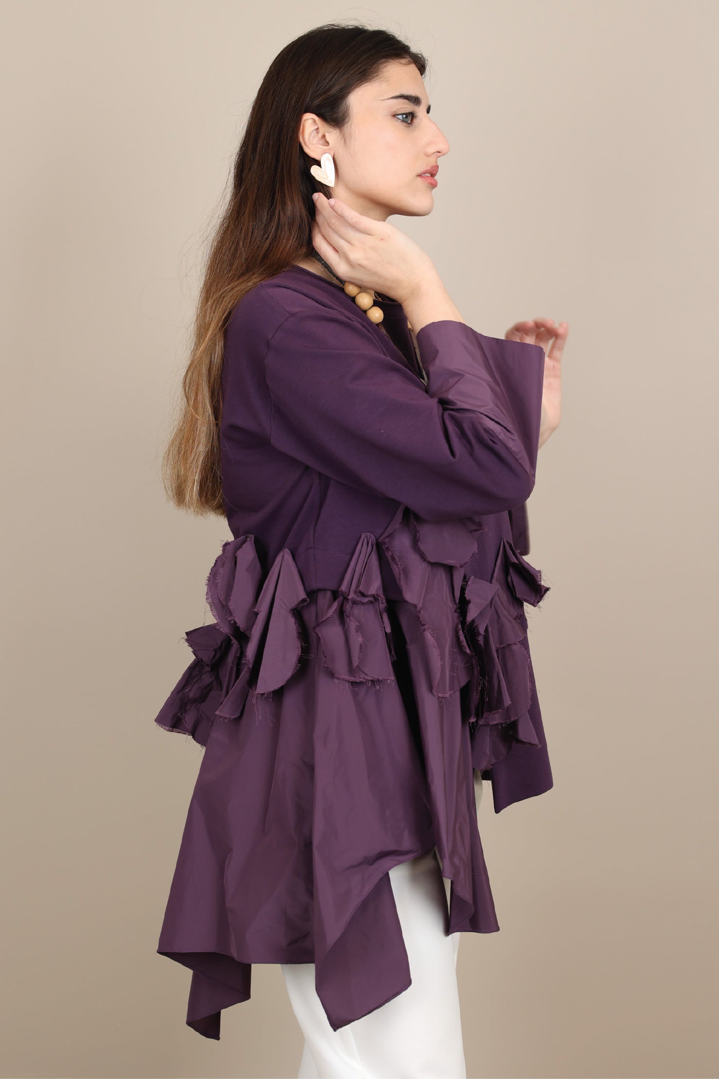 Side Ruffled Top image 1