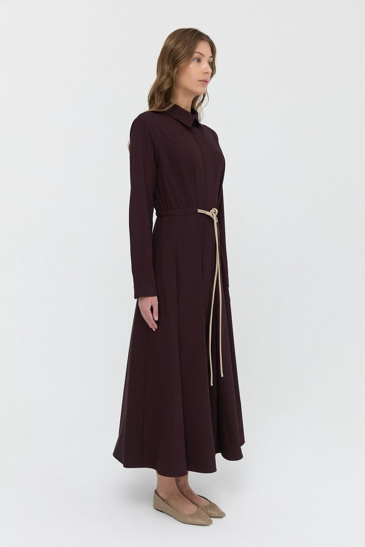 Tailored Belt Dress image 2