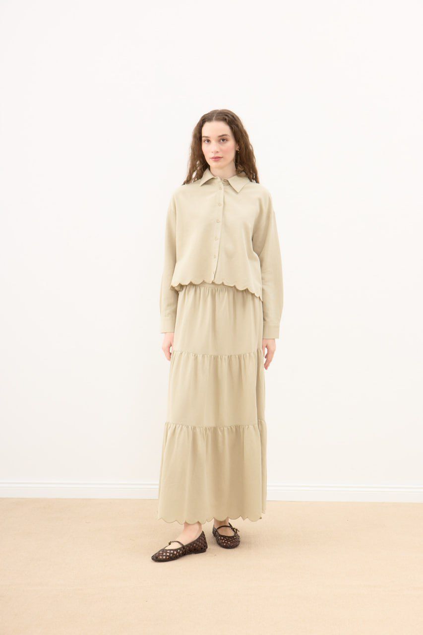 Linen Skirt Set image 0
