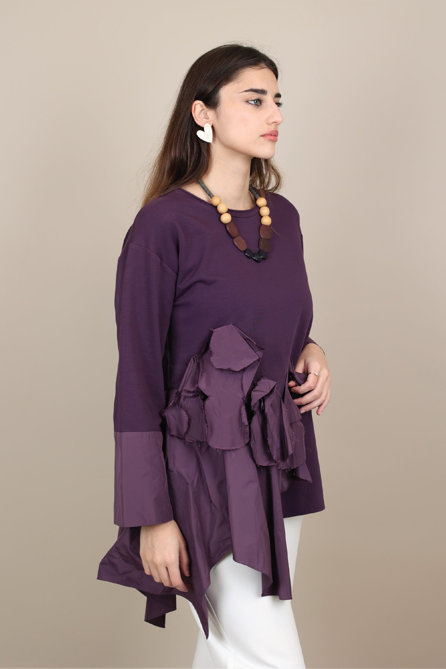 Side Ruffled Top image 2