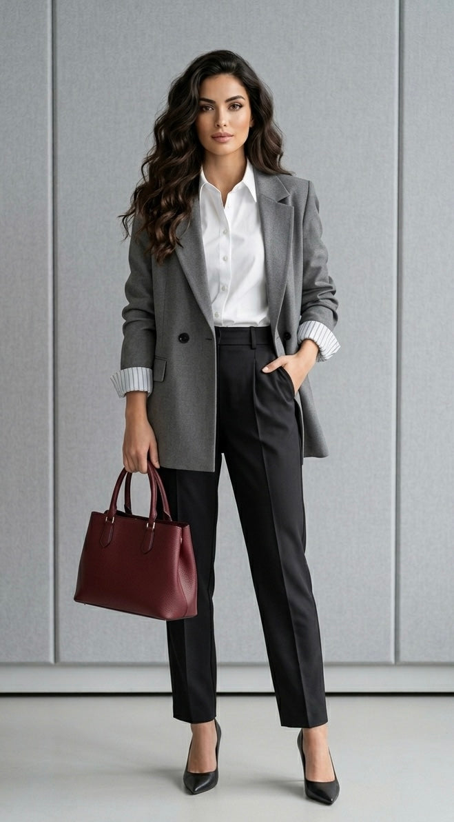 OQ-BLAZER GREY