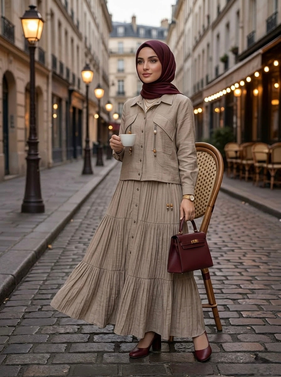 C-SAND SKIRT SET