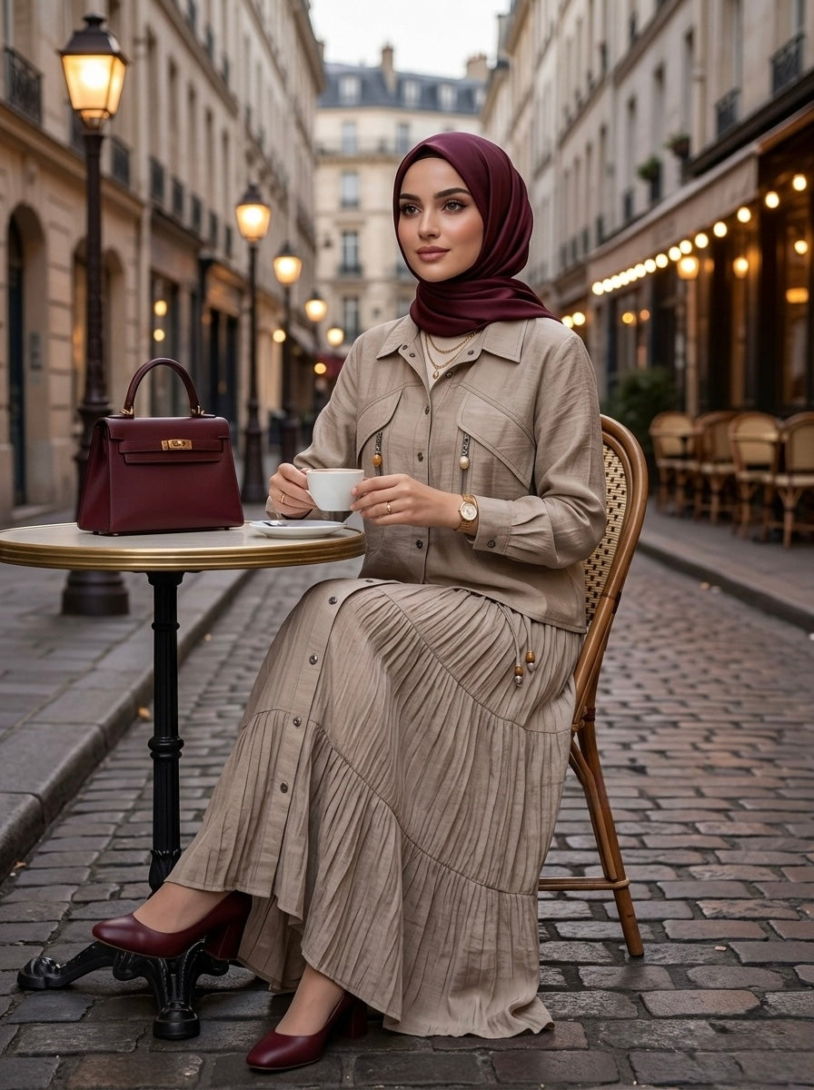 C-SAND SKIRT SET