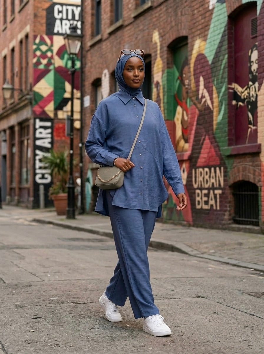 C-CASUAL PANTS SET
