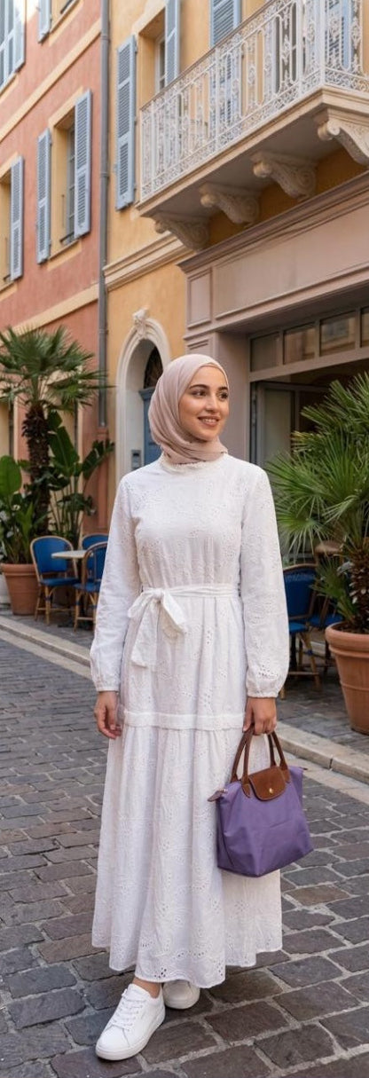 Broderie Dress