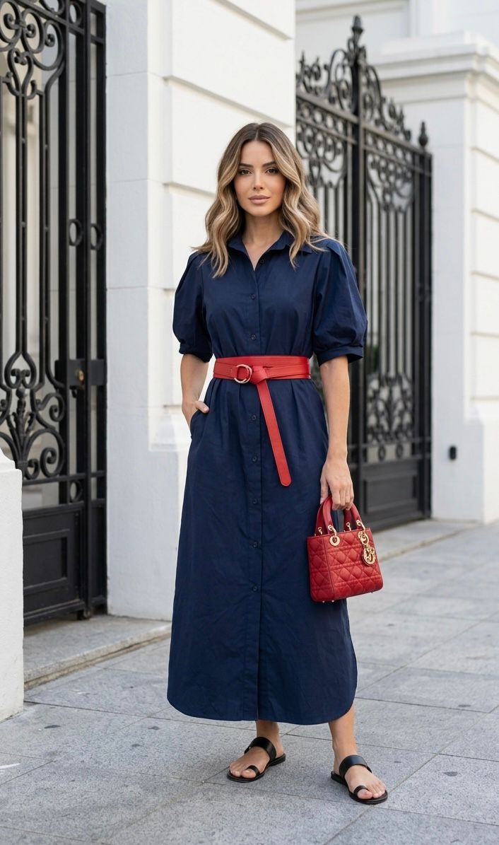 Poplin Dress