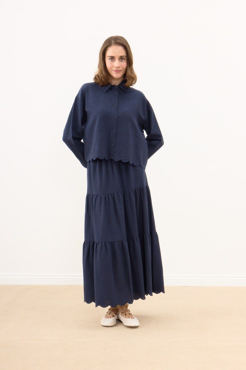 Linen Skirt Set image 0