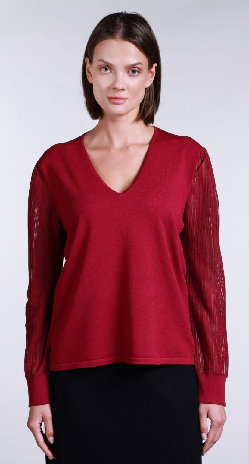S-V NECK TOP